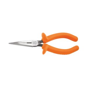 D203-7-INS Klein Tools Pliers, Long Nose Side-Cutters, Insulated, 7-Inch