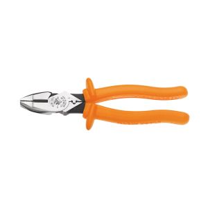 D2139NECRINS Klein Tools Cutting Crimping Pliers, Insulated, 9-Inch