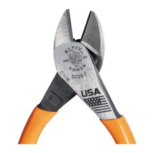 D228-7 Klein Tools Diagonal Cutting Pliers, High-Leverage, 7-Inch