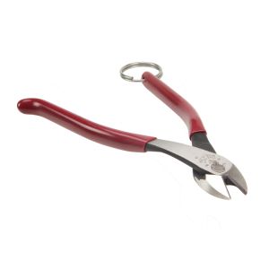 D248-9STT Klein Tools Ironworker's Diagonal Cutting Pliers, with Tether Ring, 9-Inch