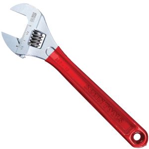 D507-12 Klein Tools Adjustable Wrench Extra Capacity, 12-Inch