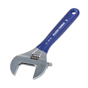 D509-8 Klein Tools Adjustable Wrench, Extra-Wide Jaw, 8-Inch