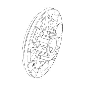 D5529-38-CF Cornell Pump, Backplate