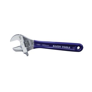 D86930 Klein Tools Reversible Jaw/Adjustable Pipe Wrench, 10-Inch