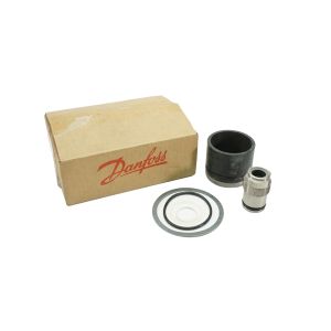 148G3467 Danfoss Stop/Check Repair Kit for 3 Danfoss Valve. Image of box and stop/check repair kit.

