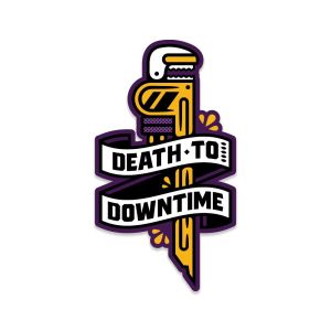 Death to Downtime Decal