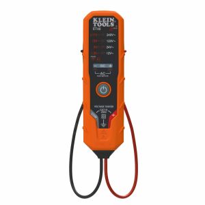 ET40 Klein Tools Digital AC/DC Voltage Tester 12 to 240V AC, 1.5 to 24V DC