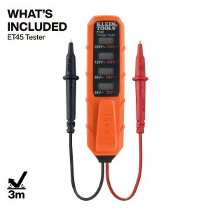 ET45 Klein Tools AC/DC Voltage Tester