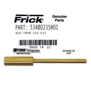 Frick 534B0235H01 Indicator Rod 120 XJS with label.