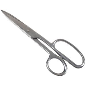 G758LR Klein Tools Straight Stainless Trimmer w/Large Ring, 9-Inch