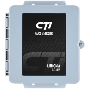 GG-NH3-100 CTI Gas Sensor, Ammonia 0-100 ppm, 4/20 mA output, rugged temperature controlled
