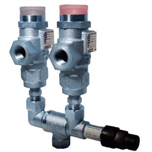 H5602RD/250E-P Hansen Dual Relief Valve, 3/4