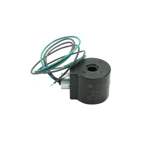 Side imageof 70-1086 Hansen encapsulated solenoid valve coil.