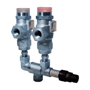 H5600RD/350E-P Hansen Dual Relief Valve, 1/2