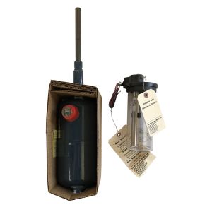 HLLC Hansen, HLLC Hansen, Standard Refrigerant Float Switch With Metal Cover Side & Bottom Connection 3/4FPT / 1 W - HLLC inside a box