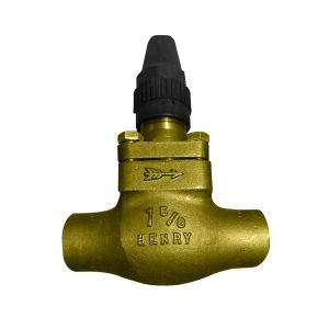 Henry Brass Packed Globe Shut-off Valve