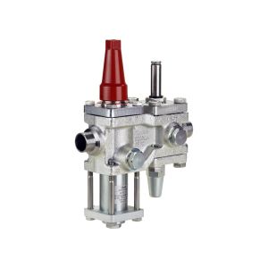 027L4526 Danfoss ICF 15-4-8 with 1/2" SW conn., solenoid valve station, w/o ending stop valve (stop strainer solenoid w/ ma