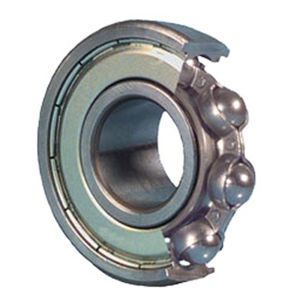 6206Z NSK Ball Bearing, 30mm Bore 62mm OD 16mm WD WR 1 Mtl Shld