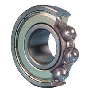 6309ZZ NSK Ball Bearing, 45mm Bore 100mm OD 25mm WD WR 2 Mtl Shl