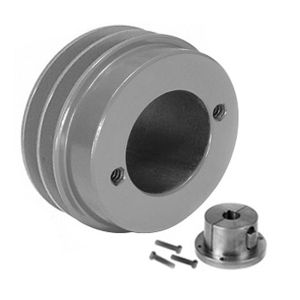 2AK32-H Martin Sprocket & Gear Transmission Pulley, 2 Grooves 3-1/4