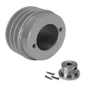 3 3V 365 P Martin Sprocket & Gear Tapered Bushed Sheave, 3.65