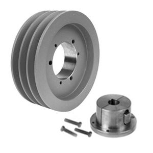 3 B 58 Q Martin Sprocket & Gear Sheave Tapered Bushed, 6.15