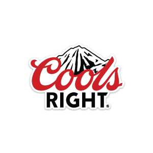 Cools Right Sticker