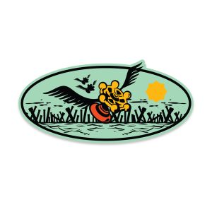 Mint Duck Decal