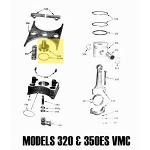 PISTON 300 UNLOADER & RING