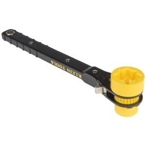 KT151T Klein Tools 4-in-1 Lineman's Ratcheting Wrench