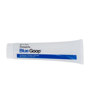 MS-TL-BGT Swagelok Blue Goop Thread Lubricant Oil-based 2oz 59cm3 Tube Front Showing Label