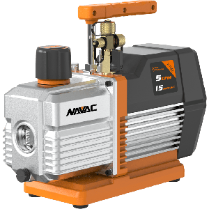 NAVAC NP5DP2 Vacuum Pump, 5 CFM, 2-Stage, 15 Microns, A2L. Pro Series
