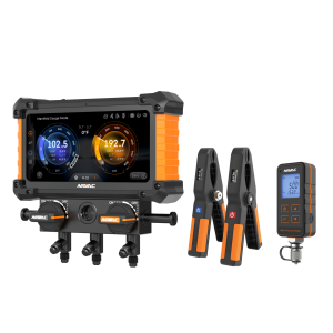 NX1GV NAVAC NEXUS&trade; 2 Digital Manifold Gauge Kit w/ Vacuum Gauge, Bluetooth, A2L, myNAVAC&trade; App