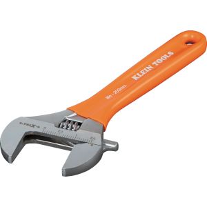 O5098 Klein Tools Extra-Wide Jaw Adjustable Wrench, 8-Inch