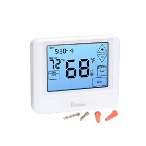 RS10420T Robertshaw THERMOSTAT, PROGRAMMABLE, 7-DAY, 5-1-1, NP, TOUCHSCREEN, WIFI, 4H/2C