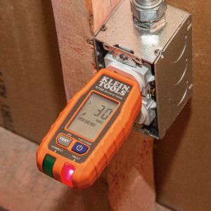 RT250KIT Klein Tools Premium Dual-Range NCVT and GFCI Receptacle Tester Electrical Test Kit