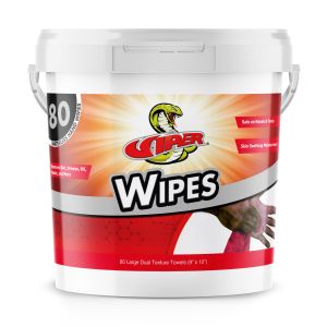 RT600D Refrigeration Technologies Viper Wipes Waterless Hand Wipes (80 WIPES)