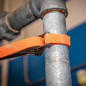 S12HB Klein Tools Grip-It&trade; Strap Wrench, 1-1/2 to 5-Inch, 12-Inch Handle