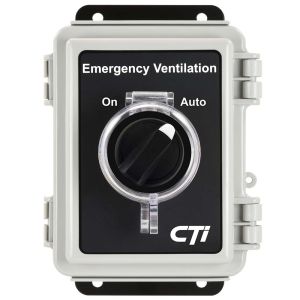 SB-VS1 CTI Emergency Ventilation On/Auto Switch 120VAC 1 Set of No Contacts NEMA 4 Polycarbonate Enclosure
