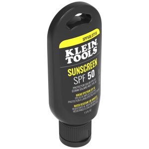 SPF50LOT15 Klein Tools Sunscreen Lotion, Broad Spectrum SPF 50, 12-Pack
