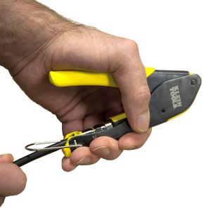 VDV212-008-SEN Klein Tools Compact Compression Crimper, F-Connector