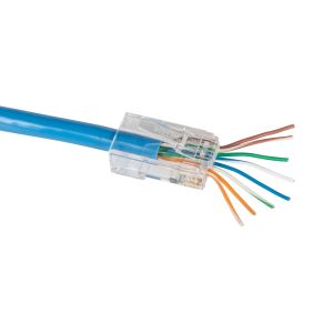 VDV826-762 Klein Tools Pass-Thru&trade; Modular Data Plugs, RJ45-CAT5e, 200-Pack