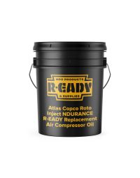 Atlas Copco Roto Inject NDURANCE R-EADY Replacement Air Compressor Oil - 5 gallon