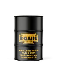 Atlas Copco Roto Z Fluid R-EADY Replacement Air Compressor Oil - 55 gallon