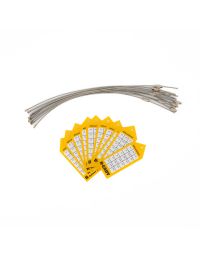 R-EADY Relief Valve Tags - 10 Pack [Install Date 2023-2028]