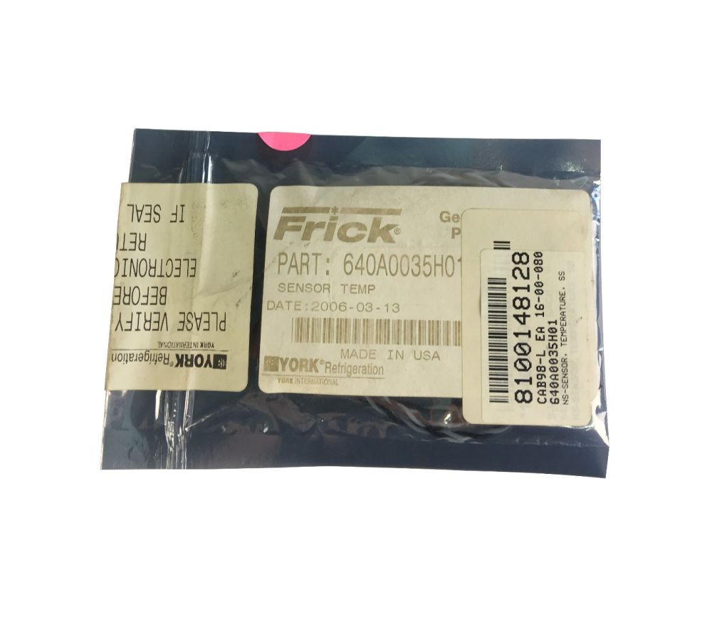 640A0035H01 Frick 5/16 x 1 Temperature Probe
