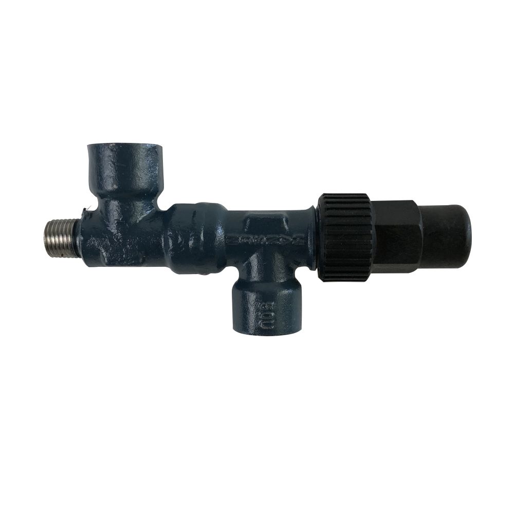 Hansen H9490, 1/4 Transducer Valve, Angle, MPT x FPT Stainless