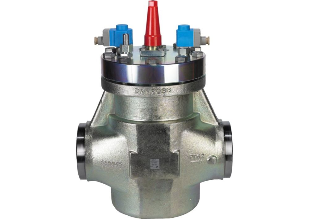 027H7148 Danfoss ICLX 100 complete valve with EVM solenoid pilots