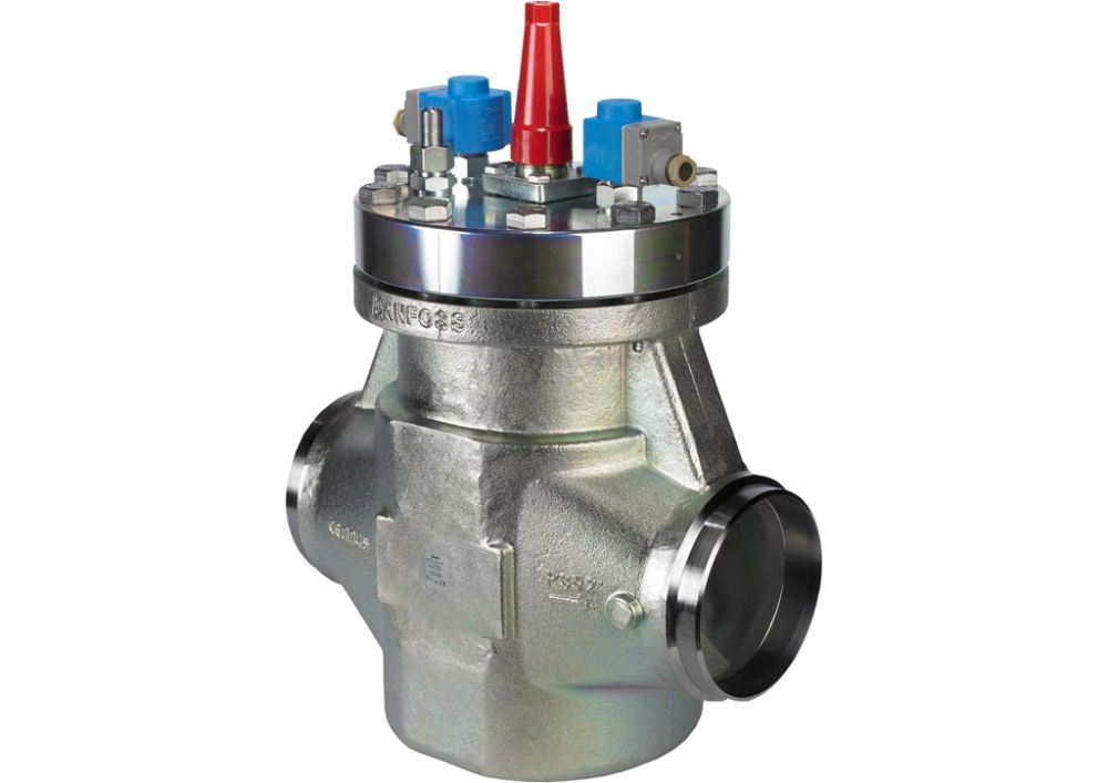 027H7148 Danfoss ICLX 100 complete valve with EVM solenoid pilots