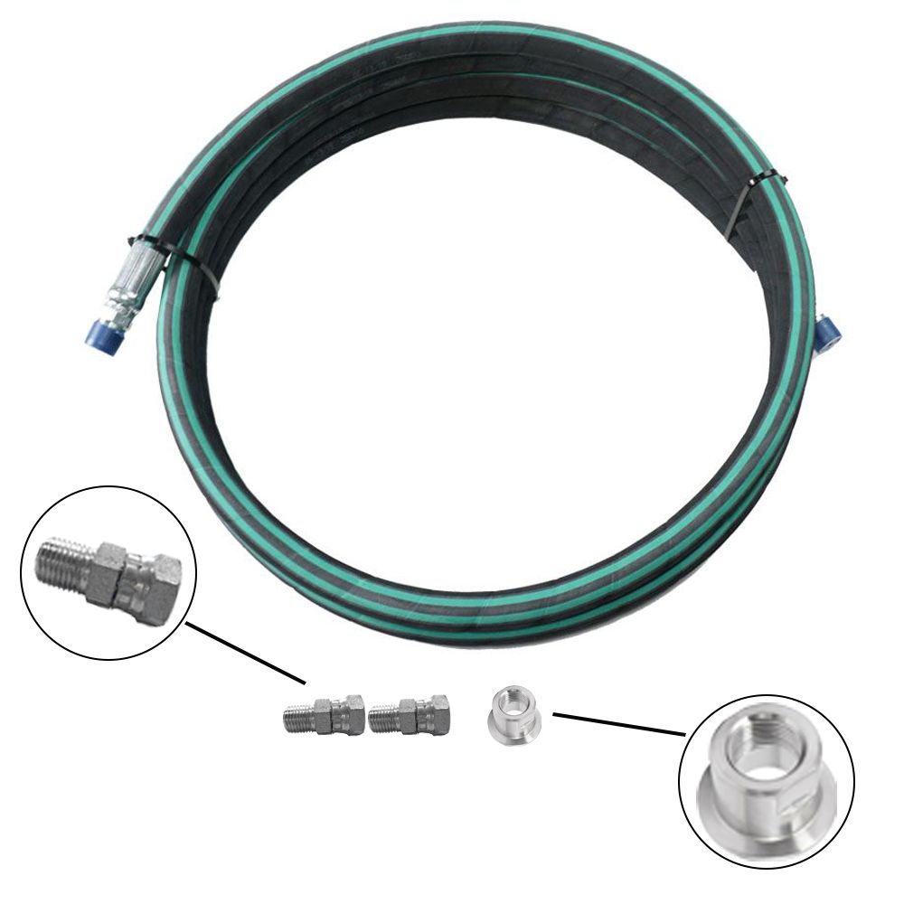 チラチ-ノ NH3-VAC-HOSE Parker Ammonia hose kit for vacuum pumps, 1/2